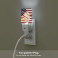 thumbnail image 4 of Bingfone Baseball Ball With Flag Print Night Lights Plug into Wall,Dusk to Dawn,Bright Nightlight Auto-On/Off, for Adults Kids Room Bedroom Bathroom Hallway Kitchen, 4 of 7