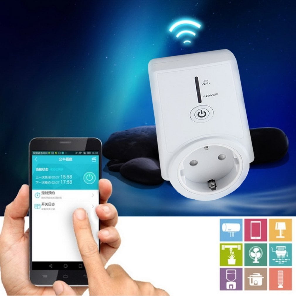 Wifi Remote Control Power Socket WiFi Wall SocketRemote Controlled