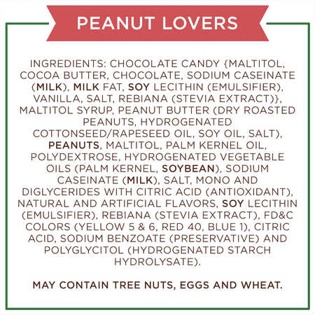Russell Stover Sugar Free Peanut Lovers Assortment with Stevia, 17.4 Oz