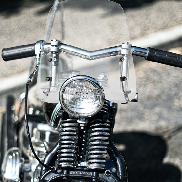 BESTYASH Pantalla Transparente Para Motocicleta Con Protección Contra Lluvia Y Material Resistente