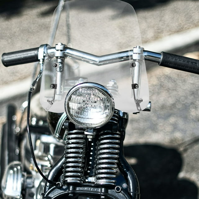 BESTYASH Pantalla Transparente Para Motocicleta Con Protección Contra Lluvia Y Material Resistente