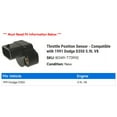 thumbnail image 2 of Throttle Position Sensor - Compatible with 1991 Dodge D350 5.9L V8, 2 of 2
