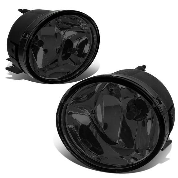DNA Motoring For 05-15 Nissan Titan Armada Smoked Lens Front Bumper Fog Light Lamps Pair