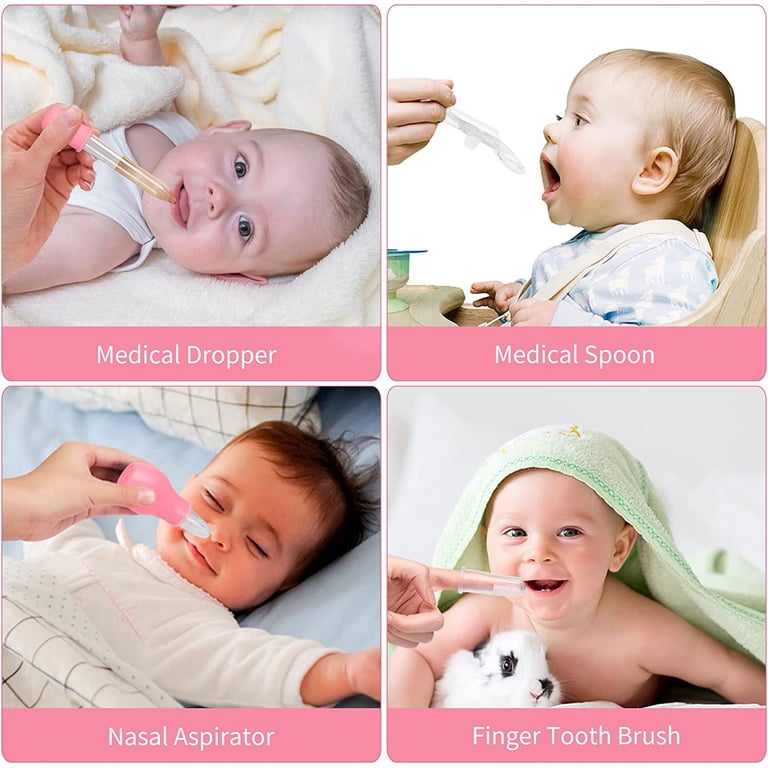Byseng Baby Grooming Kit, 23-in-1 Newborn Healthcare Set, Pink photo 7
