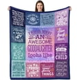 thumbnail image 1 of LHSHID Gifts for Goddaughter Goddaughter Gifts from Godmother Birthday Gifts for Goddaughter Blanket Goddaughter Baptism Gifts Graduation Gifts to My Goddaughter Gift Throw Blanket 40"x50", 1 of 7