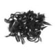 thumbnail image 2 of Plumas de ganso naturales de colores de 6 a 8 cm para manualidades, decoración de bodas y fiestas. Negro, 2 of 5