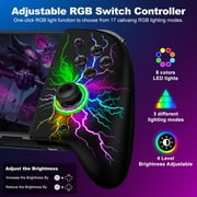 EUROA Switch Joycon Controller, Switch Controller for Nintendo Switch/OLED with Programmable, Turbo, Vibrations Function