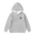 thumbnail image 5 of XAOFW Girls Hoodies Long Sleeve Marine Animal Prints Hooded Sweatshirts Kids Soft Cozy Casual Winter Wear Pullover Trendy Tops 4-5 Years, 5 of 7