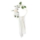 thumbnail image 5 of Guirnalda de flores artificiales de bienvenida con encaje para decoración de bodas. Blanco, 5 of 9