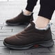 thumbnail image 5 of DQrwqpou Botas Nieve Forradas Piel Botas Invierno Zapatos Deportivos Casuales para Hombres (Café 41), 5 of 9