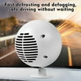 thumbnail image 4 of Portable car heater, 24V/120W creative spherical car heater winter defrost defogger heater, 4 of 8