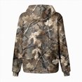 thumbnail image 4 of NOLDARES Camo Hoodie Kids Cute Hoodies Maple Leaf Print Oversized Drop Shoulder Fleece Hooded Cute Hoodies for Teen Girls Boys(N032-AG), 4 of 6