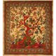 thumbnail image 1 of Tapiz Árbol de la vida turquesa Colgante de pared Tapices psicodélicos Algodón indio Colcha doble Sábana de picnic Decoración, 1 of 4