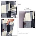 thumbnail image 1 of Long Sleeve Outwear, Plaid Outwear Elegant Single Breasted For Christmas Party For Women ANGGREK Otros, 1 of 5