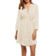 thumbnail image 4 of Zeagoo Womens Knit Bathrobe Thin Robes Soft Cozy Sleepwear Lightweight Robe, 4 of 5