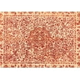 thumbnail image 1 of Ahgly Company Indoor Rectangle Abstract Orange Modern Area Rugs, 5' x 8', 1 of 4