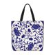 thumbnail image 1 of Easygdp Blue And White Porcelain Pattern Bolsa Tote para Mujer, Bolso de Hombro para Trabajo, Playa, Viajes, Compras y Supermercado, 1 of 7
