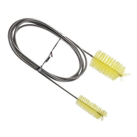 

Penkiiy Flexible Double Ended Tube Filter Pump Hose Brush 155cm for Aquarium Brushes for Cleaning