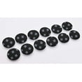 thumbnail image 7 of IBA Indianbeautifulart Black 1 Inch Buttons For Sewing Fancy Buttons For Crafts 2 Hole Artistic Floral Shirting Scrapbooking Canvas Buttons Pack Of 50, 7 of 7
