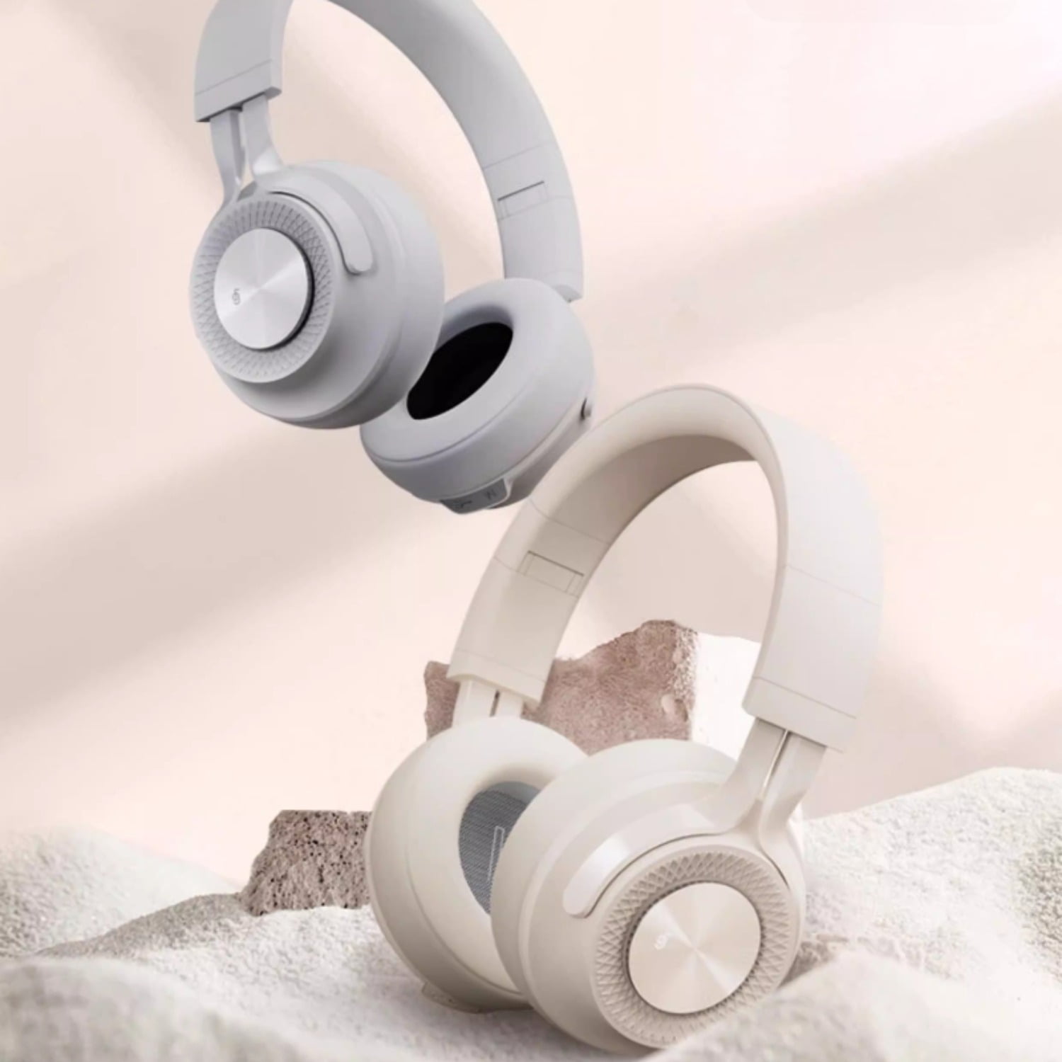 Fingertime Wireless Bluetooth Headphones for Sports & Gym, Over-Ear Headset with Microphone for Students, Fashion Noise Cancelling