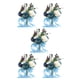 thumbnail image 3 of Ramo de flores artificiales Moyic Oficina Hotel Interior Exterior Simulación Flores Azul, 3 of 6