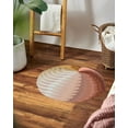 thumbnail image 6 of Teppich Homes Handmade 11x11 Area Rug - Beige Wool Tufted Carpet for Bedroom and Living Room - Soft, Durable, and Elegant Design, 6 of 7