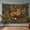 A, variant on XaaKee, Tapestry Wall Hanging, Harmony Fox Tapestry, High-Quality Polyester Bedroom Tapestry, 60x40Inch