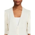 thumbnail image 5 of Time and Tru Women’s Puff Sleeve Cardigan, 5 of 5