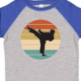 thumbnail image 4 of Inktastic Karate Martial Arts Silhouette Boys or Girls Toddler T-Shirt, 4 of 5