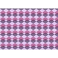 thumbnail image 1 of Ahgly Company Machine Washable Indoor Rectangle Transitional Periwinkle Pink Area Rugs, 5' x 7', 1 of 7