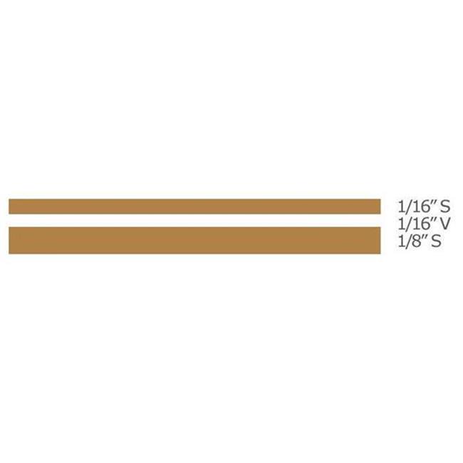 TRIMBRITE T0303 Pinstripe Tape, Gold, 0.25 In. X 36 Ft.