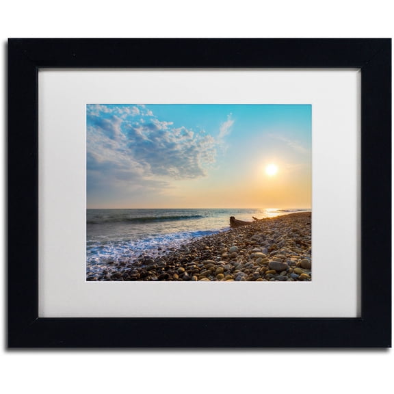 Chris Moyer 'Rockin Sunset' Matted Framed Art