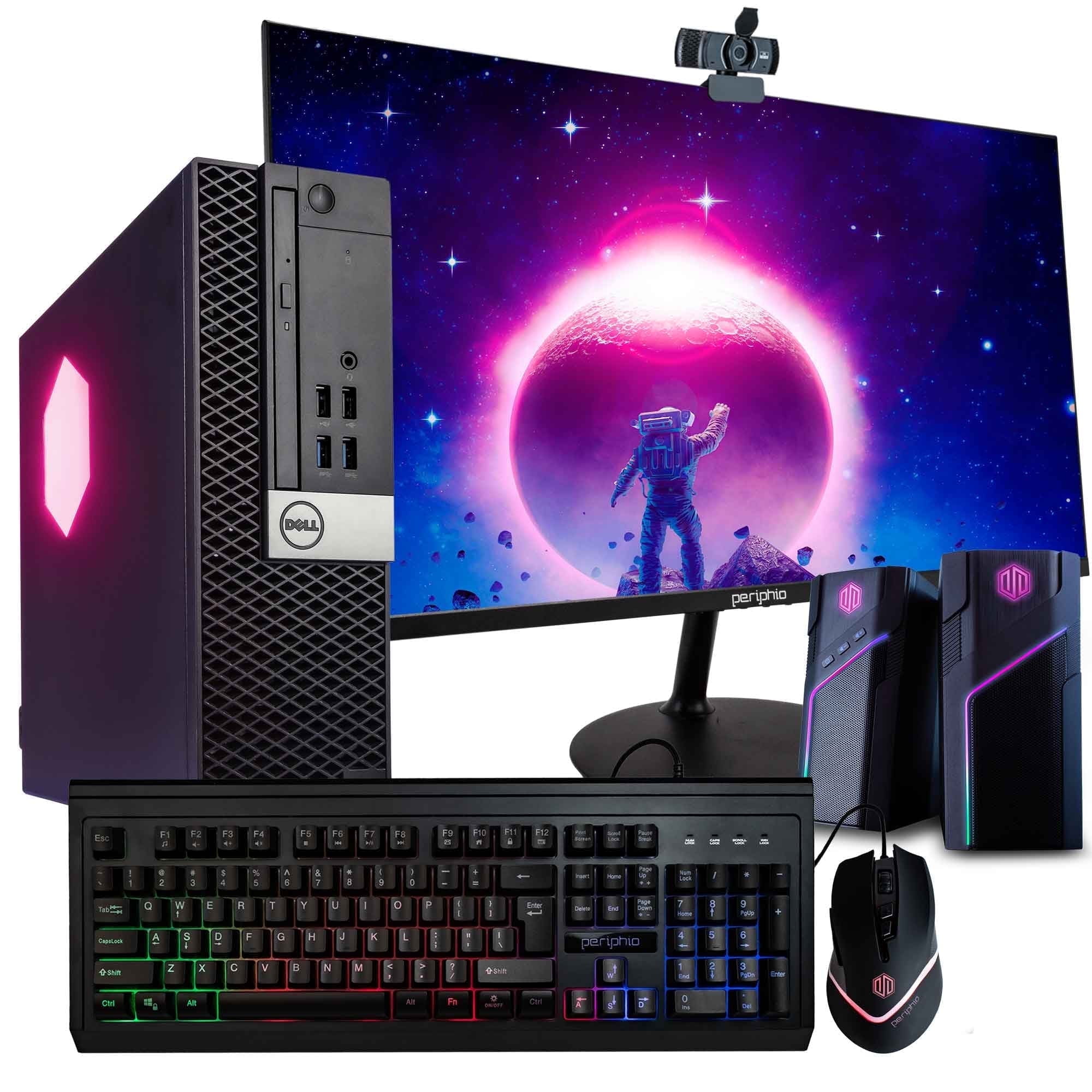Dell Optiplex 5060 RGB Desktop PC with New 22in Monitor - Intel i7