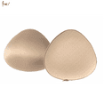 thumbnail image 4 of BIMEI Foam Mastectomy Breast Form Breathable Prosthesis Bra Insert Pads - SIZE 8, Beige, 4 of 5