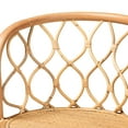 thumbnail image 6 of bali & pari Diana Rattan BOHO Counter Stool, Natural, 6 of 8