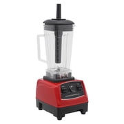 Blender, Commercial Kitchen Food Blender, Smoothie Blender, Used For Milkshake Crushing Frozen Dessert Soup (red)