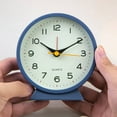 thumbnail image 3 of DESIGNICE Alarm Clock Simple and Aesthetic Ins Style Battery Operated Alarm Clock Soft Night Light Desk Clock Orange, 3 of 5
