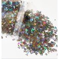 thumbnail image 5 of 8 colores holográficos letras gruesas copos de brillo número en forma de confeti destellos pegatina de uñas decoración de manicura, 5 of 5