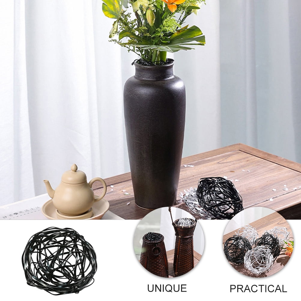 6 Pcs Fixed Grid for Flower Arrangement Stand Wedding Tools Lid Arranger Grids Racks Holder Circle Arch