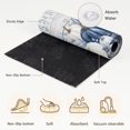 thumbnail image 6 of Area Rugs 5'x7', Thanksgiving Blue Pumpkins Carpet Runner Indoor Outdoor Rugs Home Decor Aesthetic, Fall Eucalyptus Farmhouse Wooden Non Slip Mats Washable Accent Rug for Living Room Bedroom, 6 of 8