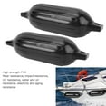 thumbnail image 3 of Boat Shield Bumper, Strong Shock Absorption 4 Pcs Black Saltwater Resistant Buoys Protection Bumper Waterproof with 6.5ft Nylon Rope for Rowboats, 3 of 7