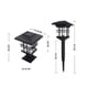 thumbnail image 2 of Lámpara de cabeza de columna solar, lámpara de pared decorativa impermeable para exteriores, lámpara de césped con cabeza de columna de jardín, lámpara de pared B Sailing Electrónica, 2 of 5