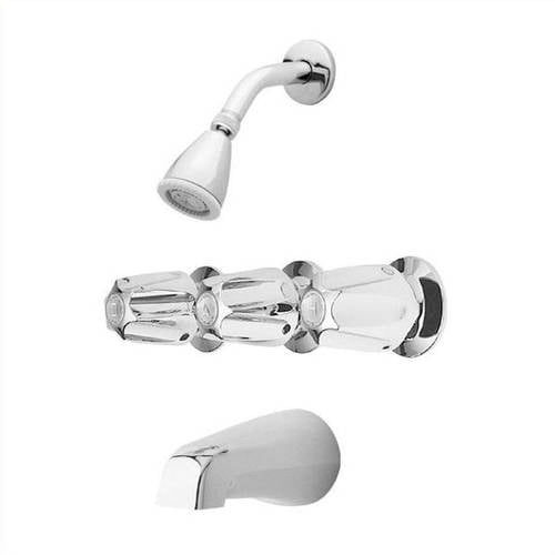 Pfister Bedford Triple Handle Tub And Shower Trim Kit With Metal