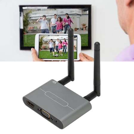 Adattatore VGA Wireless 4K - Trasmettitore Video 5G WiFi Per Condividere Schermo Su TV O Monitor