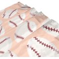 thumbnail image 3 of Coolnut Baseball Print Shower Curtain Bathroom Decor Watercolor Shower Curtain Sets Fabric Cloth Bathroom Curtains with Hooks 60x72 Inch, 3 of 6