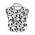 thumbnail image 2 of Zufioo Cute Panda Face Print Toddler Adjustable Waterproof Bib, 11.6x15 Inch Feeding Bib Suitable for 6-24 Month Babies, 2 of 8