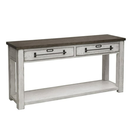 Home Fare Light Oak And White Console Table Canada Console Table Canada, White Apothecary Console Table Canada