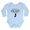 Sky Blue, variant on CafePress - Somebody In New Jersey Loves Me Body Suit - Long Sleeve Cotton Baby Bodysuit