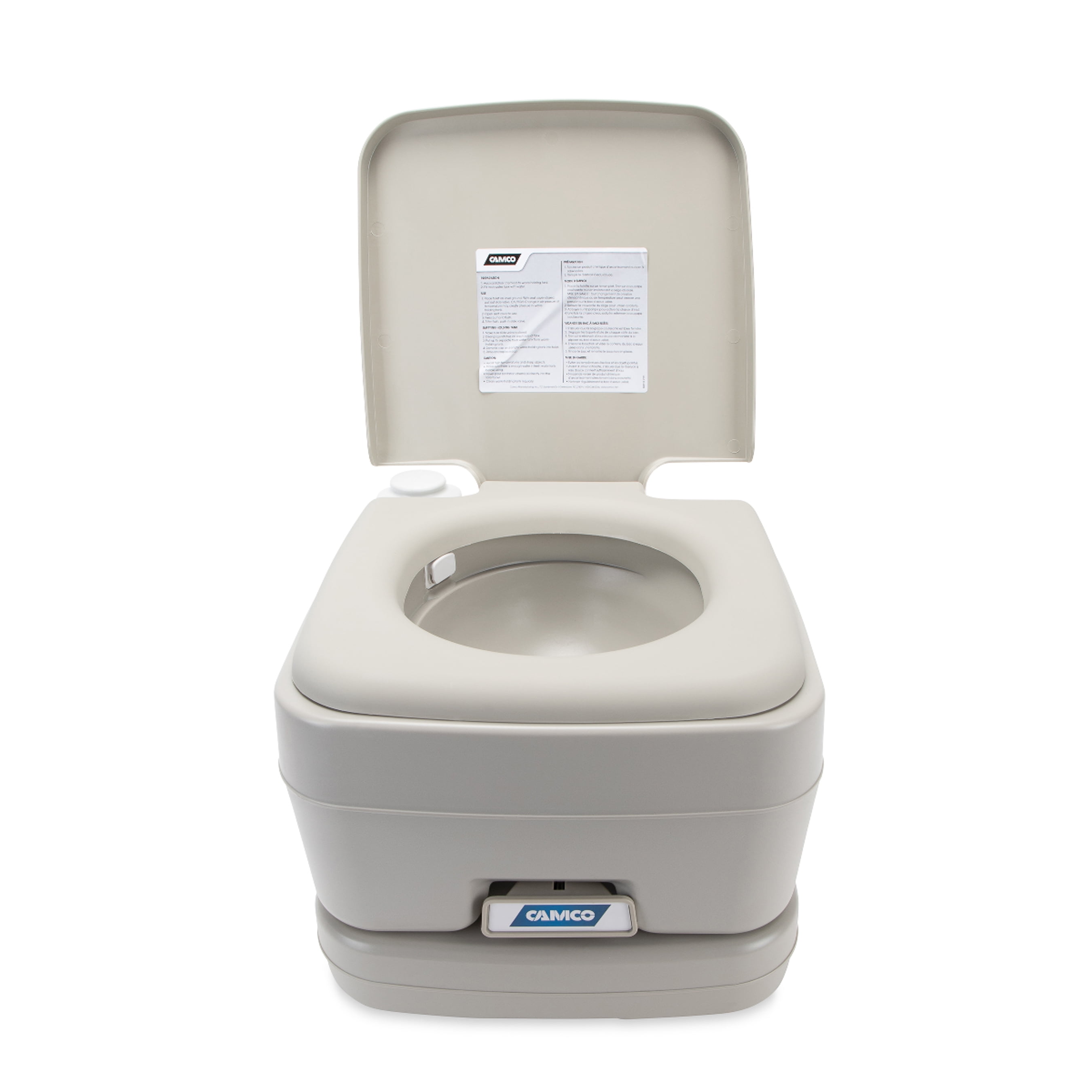 Camco 2.6-Gallon Portable Travel Toilet – Polymer (41531)