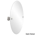 thumbnail image 5 of Miroir Inclinable Ovale Sans Cadre avec Bord Biseauté - PMC-91-PC, 5 of 5